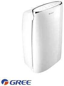 Αφυγραντήρας Gree Daisy GDN20AV-K5EBA1A, 360W, 24 m2, 3.5 l, 20 l/ημέρα, λειτουργία έως 5C, οθόνη, R290, λευκό