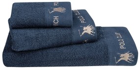 Πετσέτες Μπάνιου (Σετ 3τμχ) Greenwich Polo Club 2666 Blue 480gsm