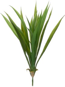 GloboStar® GREEN CORDYLINE 78230 Τεχνητό Φυτό Κορδιλύνη Πράσινη - Μπουκέτο Διακοσμητικών Φυτών - Κλαδιών με Φύλλωμα Πράσινο Υ33cm
