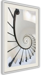 Αφίσα - Twisted Steps - 40x60 - Χρυσό - Χωρίς πασπαρτού