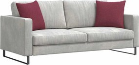 vidaXL Μαξιλάρι Καναπέ 2 pcs ύφασμα Κόκκινο 45 x 45 cm