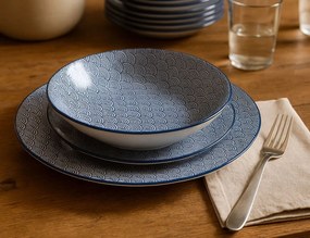 ΠΙΆΤΑ - ΣΕΤ ΔΕΊΠΝΟΥ/ΚΑΦΈ DINNER SET PORCELAIN 18PCS