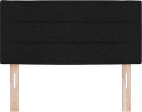 vidaXL Κεφαλάρι Μαύρο 90 cm ύφασμα