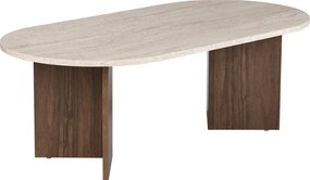 Coffee Table Sable - Travertine, Walnut Travertine
Walnut