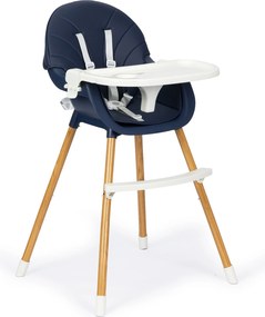 2in1 feeding chair ECOTOYS dark blue