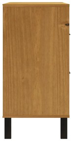 vidaXL Συρταριέρα FLAM 110 x 40 x 80 εκ. από Μασίφ Ξύλο Πεύκου