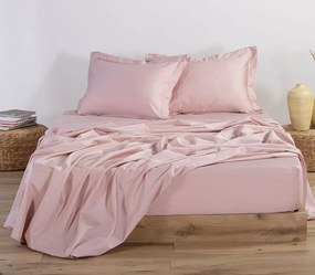 Σεντόνι King Size Βαμβακοσατέν Elements English Rose 280x270 - Nef Nef