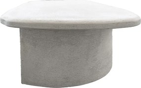Τραπέζι σαλονιού Verven pakoworld mdf λευκό 120x60x32εκ