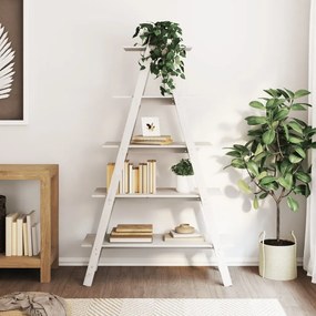 vidaXL Ραφιέρα 5 Επιπέδων Σχήμα Α 110x40x180,5 εκ. Μασίφ Ξύλο Πεύκου