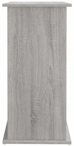 vidaXL Βάση Ενυδρείου Γκρι Sonoma 81x36x73 εκ. από Επεξεργασμένο Ξύλο