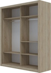 Ντουλάπα Reflex Σονόμα 180x60x215cm