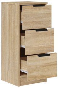 vidaXL Ντουλάπι Sonoma Δρυς 30 x 30 x 70 εκ. από Επεξεργασμένο Ξύλο