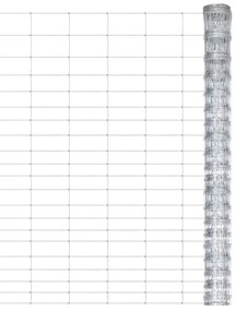Συρματόπλεγμα Περίφραξης Ασημί 50 x 1,25 μ. Γαλβανισμένο Ατσάλι