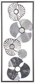 Διακοσμητικό Τοίχου (25x61) A-S Flower Silver 148279C