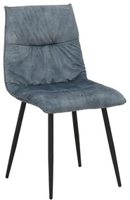 Καρέκλα Linea 03-1157 47x55x86cm Water Green