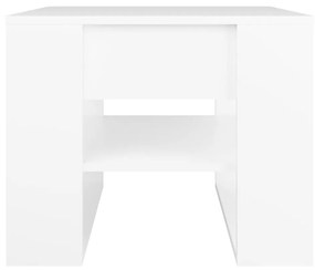 vidaXL Τραπεζάκι Σαλονιού Λευκό 55,5 x 55 x 45 εκ. από Επεξεργ. Ξύλο