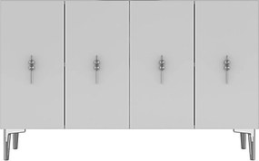 Console Salkım 120 - White, Silver White
Silver