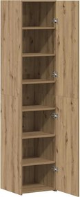 vidaXL Highboard Artisan Oak 40 x 42,5 x 185 εκ.