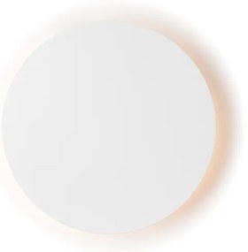 Φωτιστικό Επίτοιχο Aca ZM1710LEDWW ECLIPSE Λευκό (White) 3000K