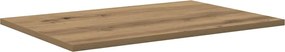 vidaXL Ράφι Βιβλίων 4 pcs Καφέ 60 x 40 x 1,5 cm Επεξεργασμένο ξύλο