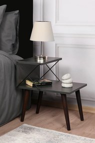 Κομοδίνο Ανθρακί CRAPRAN 50x40x55