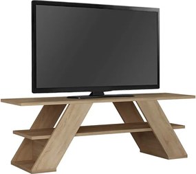 Έπιπλο τηλεόρασης Farfalla φυσικό οξιάς 120x33x40εκ