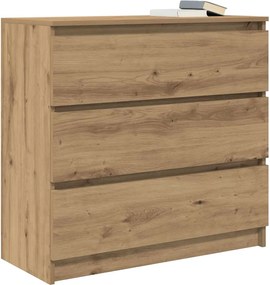 vidaXL Μπουφές Τεχνίτης Δρυς 80x35x76 εκ. Επεξεργασμένο Ξύλο