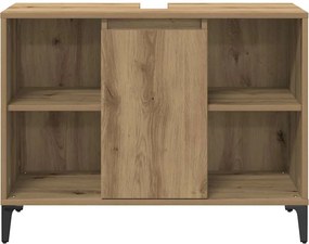 vidaXL Σετ Επίπλων Μπάνιου 3 τεμ. Artisan Oak Επεξεργασμένο ξύλο