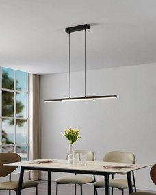 Φωτιστικό Κρεμαστό Eglo 900081 FRAIOLI-Z Μαύρο Ματ (Black Mat) 2700K - 6500K