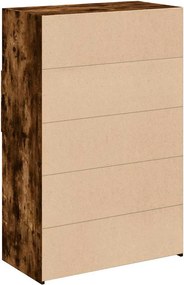 vidaXL Ντουλάπι Καπνιστή Δρυς 80x42,5x124 εκ. από Επεξεργασμένο Ξύλο