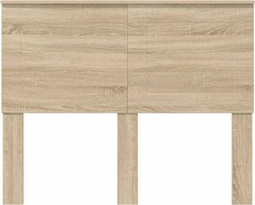vidaXL Κεφαλάρι Δρύς Sonoma 100 cm Μηχανικά επεξεργασμένο ξύλο