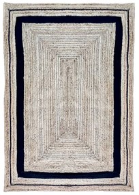 REVA ΧΑΛΙ ΓΙΟΥΤΑ ΒΑΜΒΑΚΙ ΦΥΣΙΚΟ ΜΑΥΡΟ 200x300cm - 029136