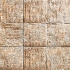 Mainzu Mandala Brown 20x20 - Πλακάκι μπάνιου &amp; κουζίνας