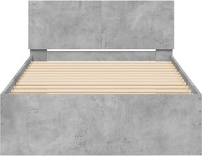 vidaXL Πλαίσιο Κρεβατιού με Κεφαλάρι και LED 100 x 200 εκ.