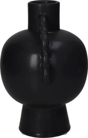 Βάζο ArteLibre Μαύρο Κεραμικό 17.4x13.7x20.5cm