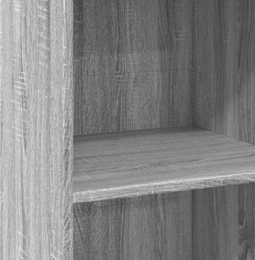 vidaXL Ντουλάπι Γκρι Sonoma 45x41x124 εκ. από Επεξεργασμένο Ξύλο