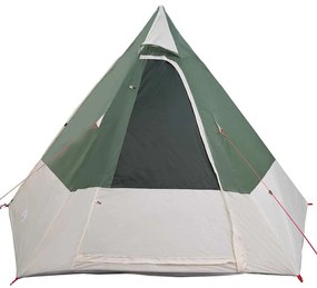 vidaXL Σκηνή Camping Πράσινο 482 x 360 x 227 εκ Πολυεστέρας
