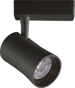 Σποτ ράγας LED 20W λευκό χρώμα φωτός 4000k 4 γραμμών σε χρώμα μαύρο