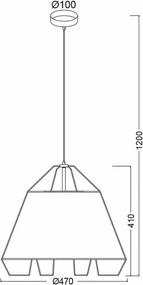 Φωτιστικό Οροφής Μονόφωτο Aca OD8003WS White