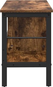 vidaXL Ράφι Βιβλίων 2 επιπέδων 82 x 32 x 47 εκ. Επεξεργασμένο Ξύλο