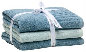 Πετσέτες Vance 01 (Σετ 3τμχ) Blue-Ciel Kentia Προσώπου 50x90cm 100% Βαμβάκι