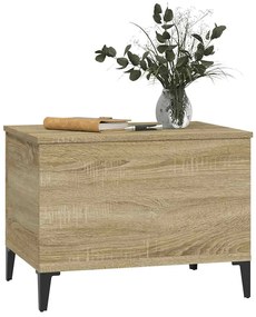 vidaXL Τραπεζάκι Σαλονιού Sonoma Δρυς 60x44,5x45εκ. Επεξεργασμένο Ξύλο