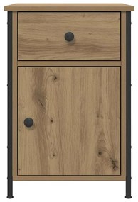 vidaXL Κομοδίνο artisan δρυς 40 x 42 x 60 εκ. Επεξεργασμένο ξύλο