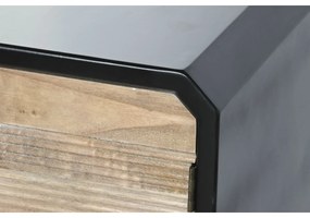 Τηλεόραση DKD Home Decor 120 x 50 x 58 cm Μαύρο Ξύλο