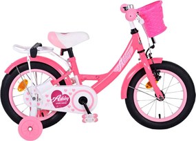 Ashley 14 Inch 22,5 cm Girls Coaster Brake Dark Pink