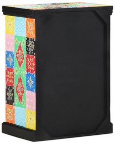 vidaXL Πολύχρωμο Τραπέζι Κονσόλας 50x30x75 εκ. από Στερεό Ξύλο Μάνγκο