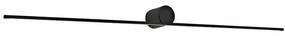Φωτιστικό Τοίχου - Απλίκα 20145 Led 3000K 9W Sandy Black Aluminium
