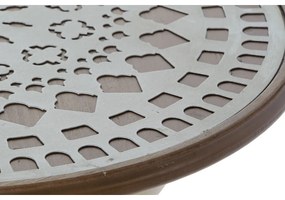 Βοηθητικό Τραπέζι DKD Home Decor 55,5 x 55,5 x 53 cm Έλατο Μέταλλο