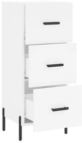 vidaXL Ντουλάπι Λευκό 34,5 x 34 x 90 εκ. από Επεξεργασμένο Ξύλο