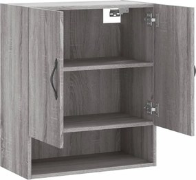 vidaXL Ντουλάπι Τοίχου Γκρι Sonoma 60 x 31 x 70 εκ. από Επεξεργ. Ξύλο